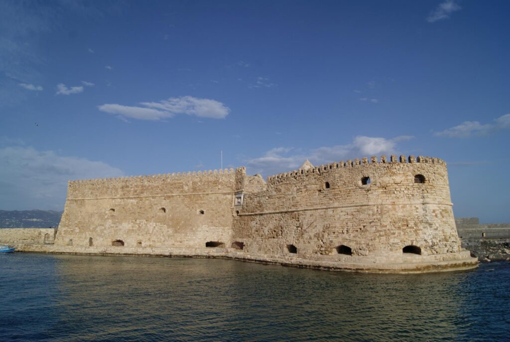 Το Φρούριο στη θάλασσα (Rocca a mare), 1651, M. Boschinni, Γεννάδειος Βιβλιοθήκη, Αθήνα.