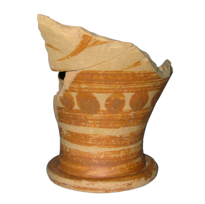 Τμήμα αγγείου. Ανασκαφή Αγίου Φραγκίσκου. Νεοανακτορική περίοδος.