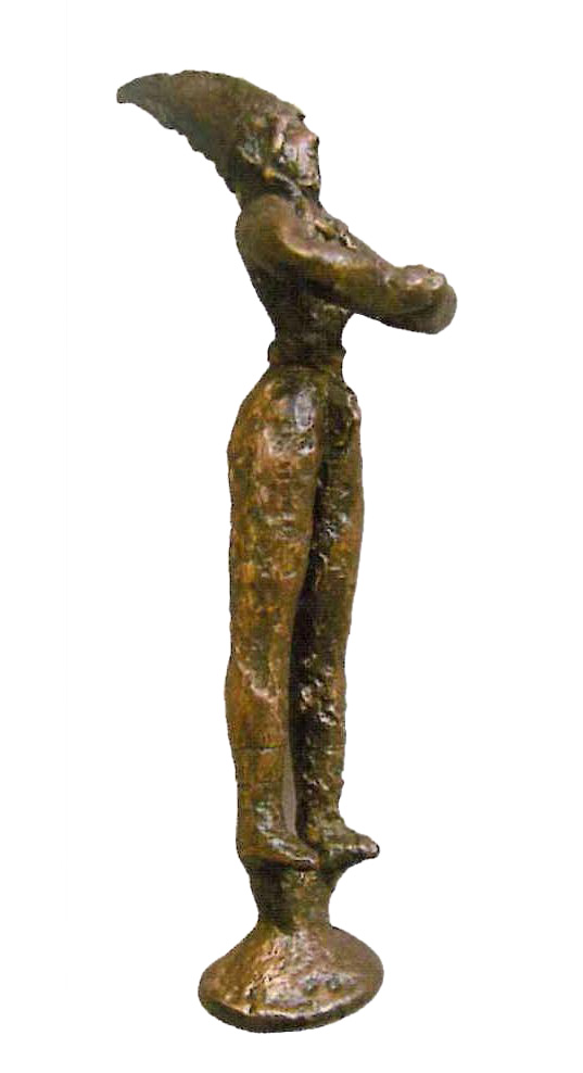 Χάλκινο ειδώλιο. Πόρος. 1600- 1450 π.Χ. 
