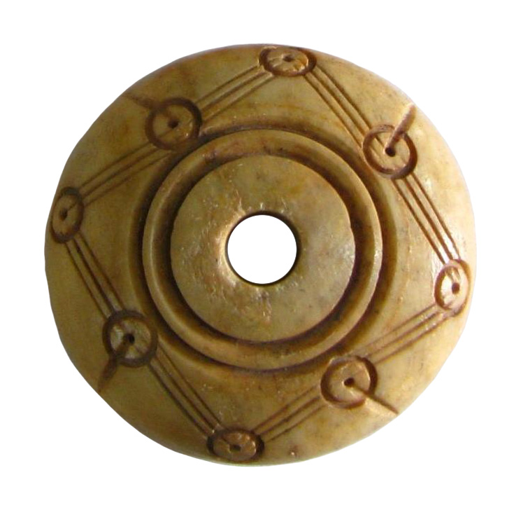 Οστέινο σφονδύλι. Ανασκαφή Καστέλλας. 10ος 11ος αι. μ.Χ