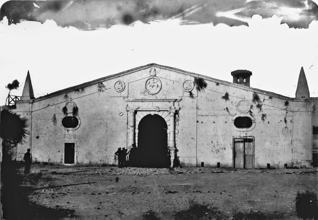 Πύλη Αγίου Γεωργίου, όψη προς την πόλη.