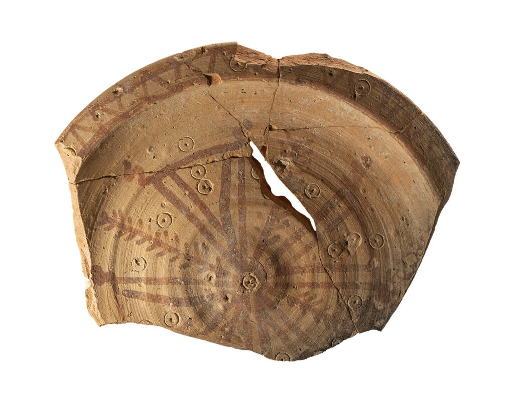 Αγγείο εργαστηρίου Γόρτυνας.  Ανασκαφή Χατζηδάκη & Ξανθουδίδου. 7ος -8ος αι. μ.Χ.