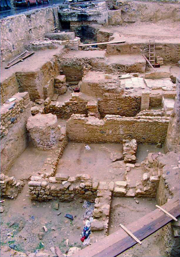 Στρώμα αραβικής περιόδου. Ανασκαφή Καστέλλας.  